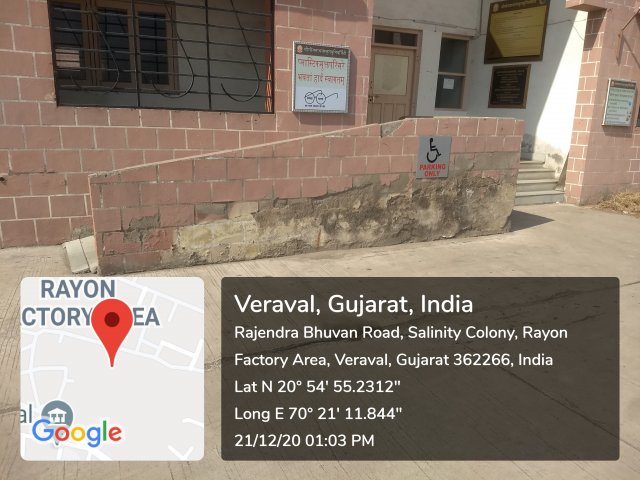 DIVYANG FACILITY RAMP ACADEMIC BUILDING